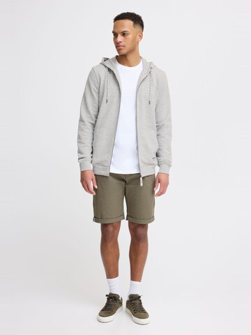 INDICODE JEANS - Sudadera con cremallera 'Playno' en gris