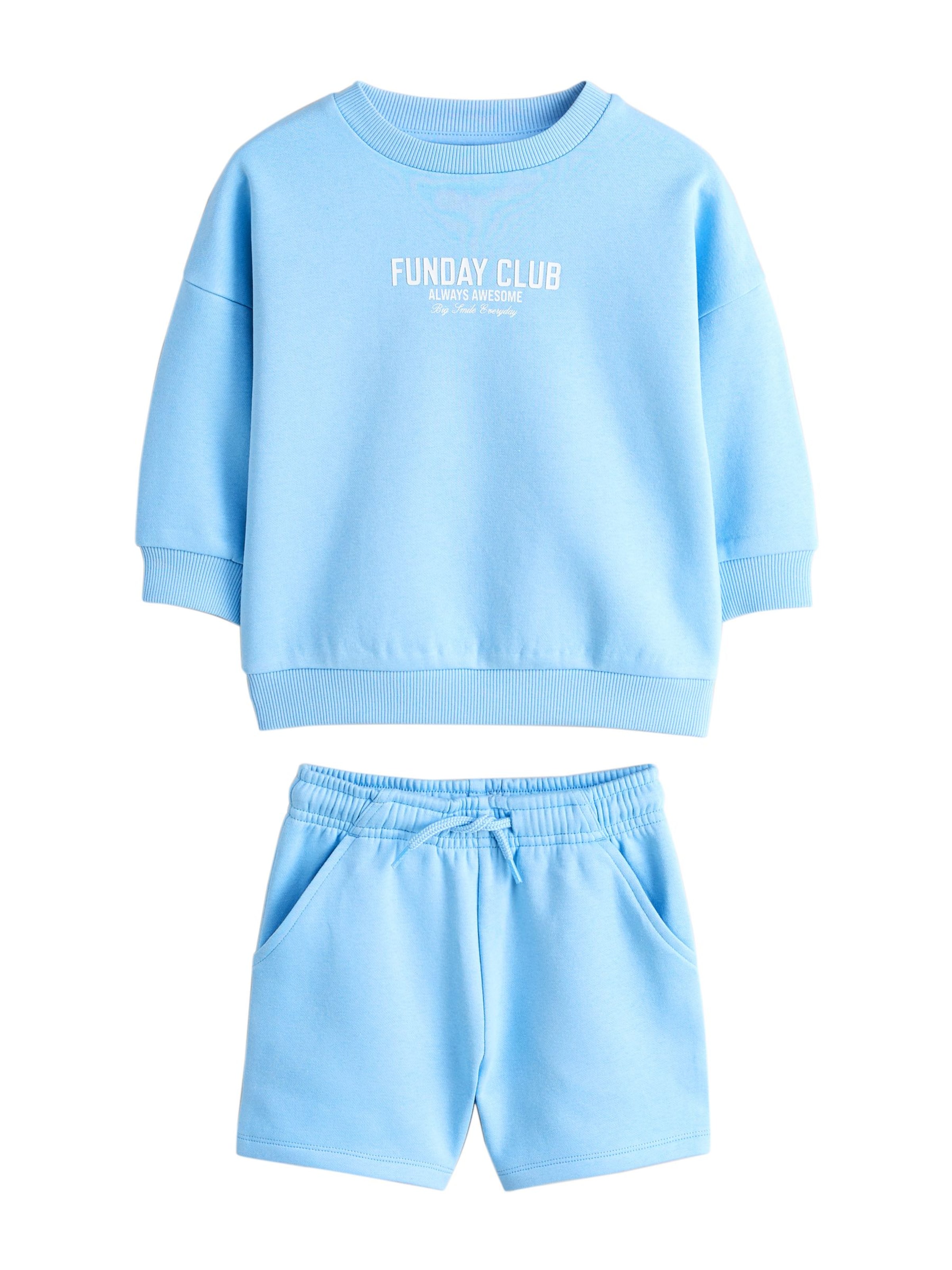 Next Träningsoverall i blå