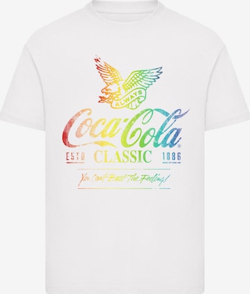 F4NT4STIC Shirt in Wit: voorkant