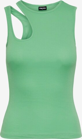 Top 'Donsa' di PIECES in verde: frontale