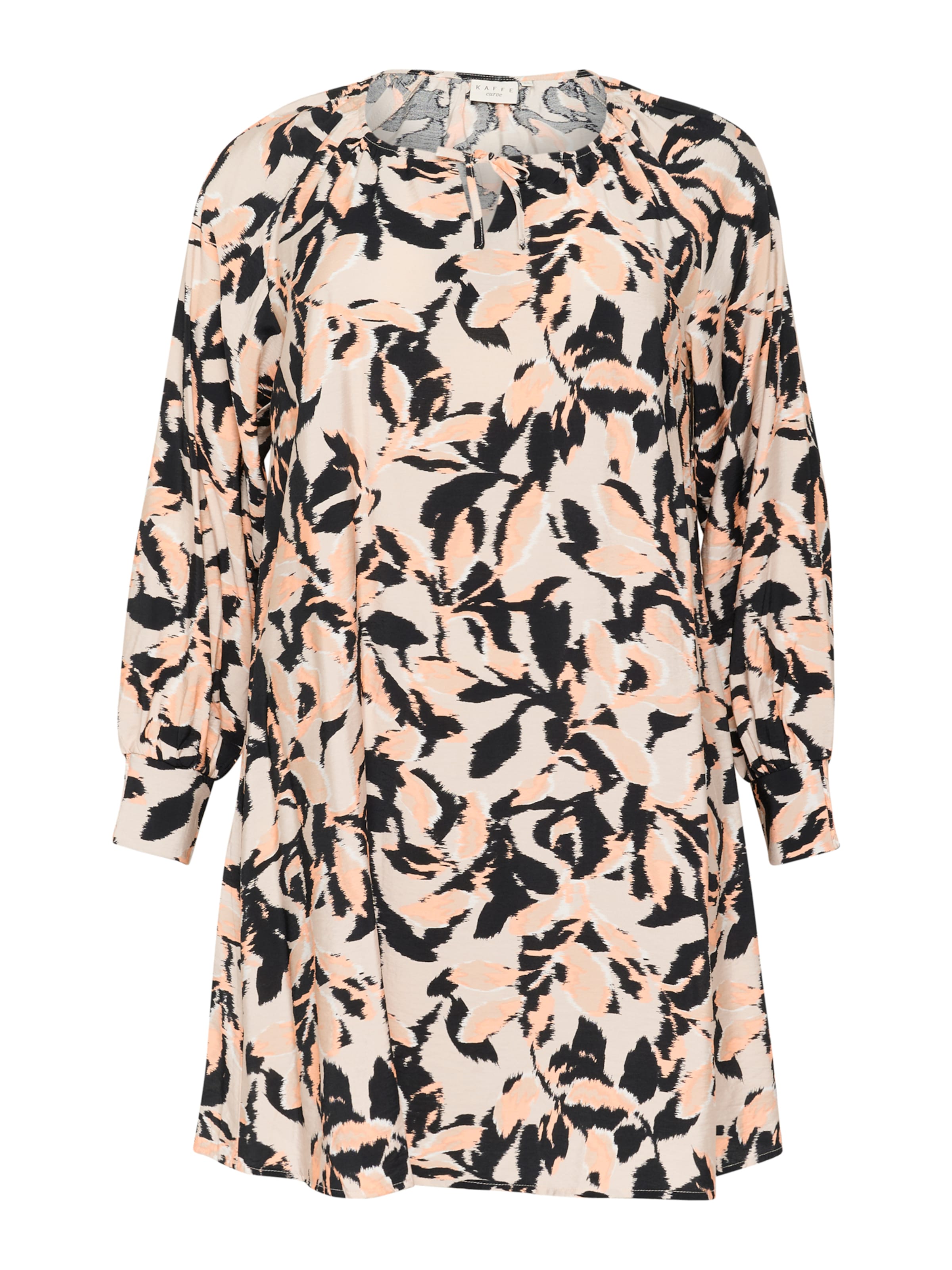 KAFFE CURVE Рокля &#x27;Paca&#x27; в бежово: отпред