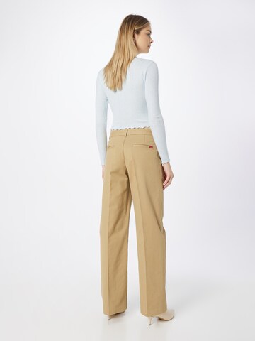 LEVI'S ® Loosefit Suorat housut 'Baggy Trouser' värissä beige