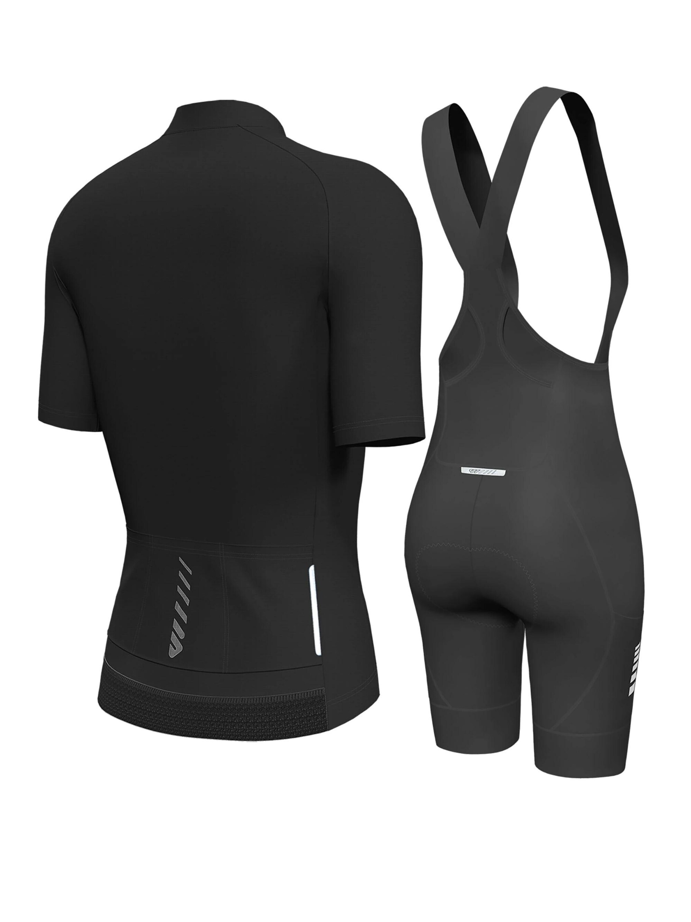 Survêtement 'Wulibike Radsport-Set Profi Road & Racing in Schwarz' WULIBIKE en noir