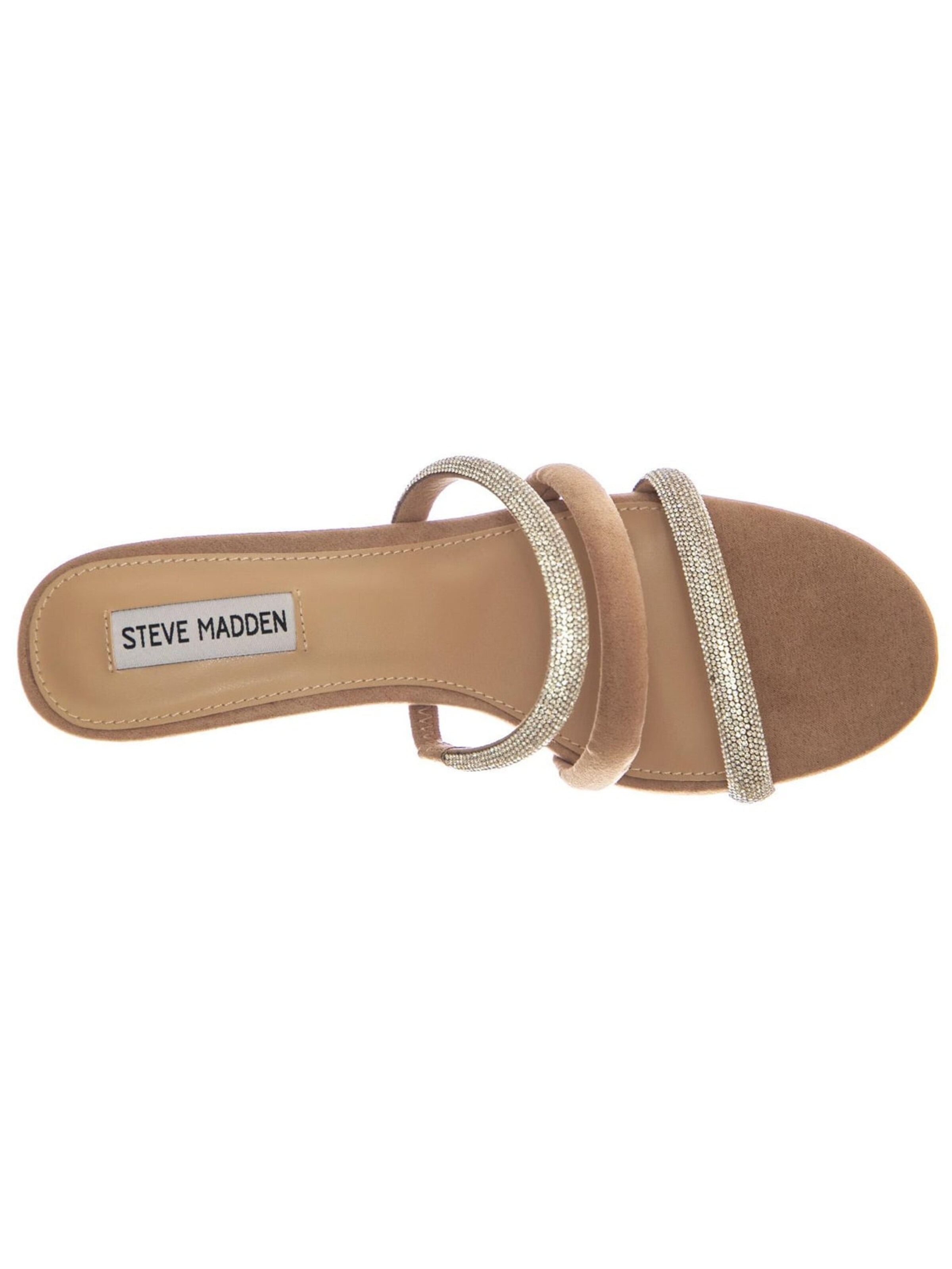 STEVE MADDEN Sandaler 'Kairo Natutal Silver' i beige