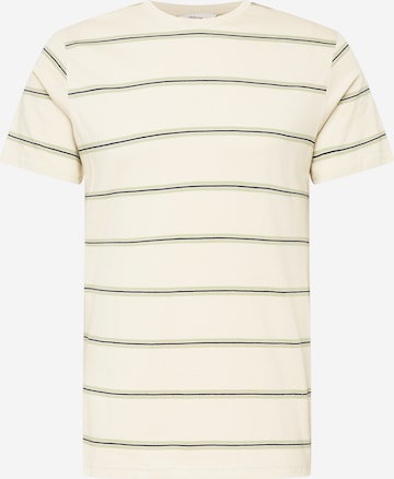 !Solid T-Shirt in Beige: predná strana