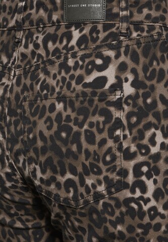 Street One Studio Slim fit Jeans in Brown