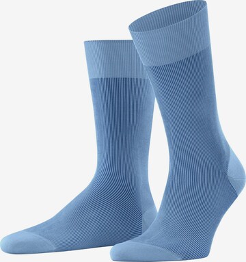 FALKE Socken 'Fine Shadow' in Blau: Vorderseite