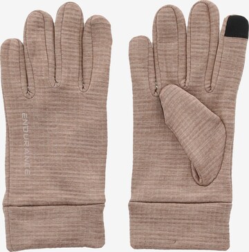 ENDURANCE Athletic Gloves 'Nevier' in Beige: front