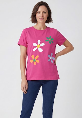 Usha - Camiseta en rosa: frente