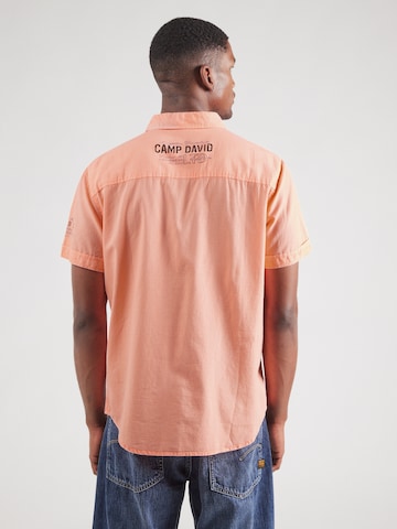 CAMP DAVID Regular fit Button Up Shirt in Pink
