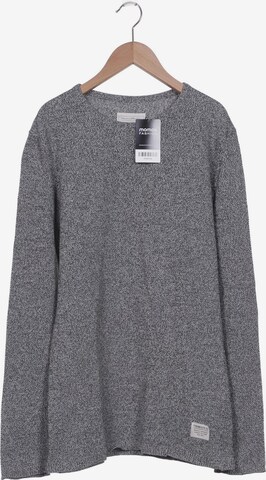 TOM TAILOR DENIM Sweater & Cardigan in XL in Grey: front