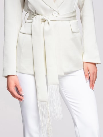 Ombre Blazers in Wit