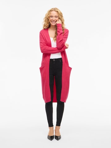 Cardigan 'VIRil' VILA en rose