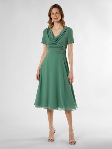 Vera Mont Cocktail Dress in Green: front