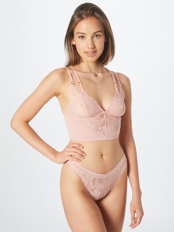 Stella McCartney Bustier Biustonosz w kolorze różowy