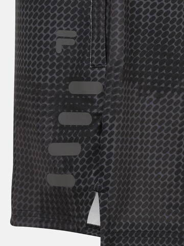 FILA Normalny krój Spodnie sportowe 'RODENECK' w kolorze czarny