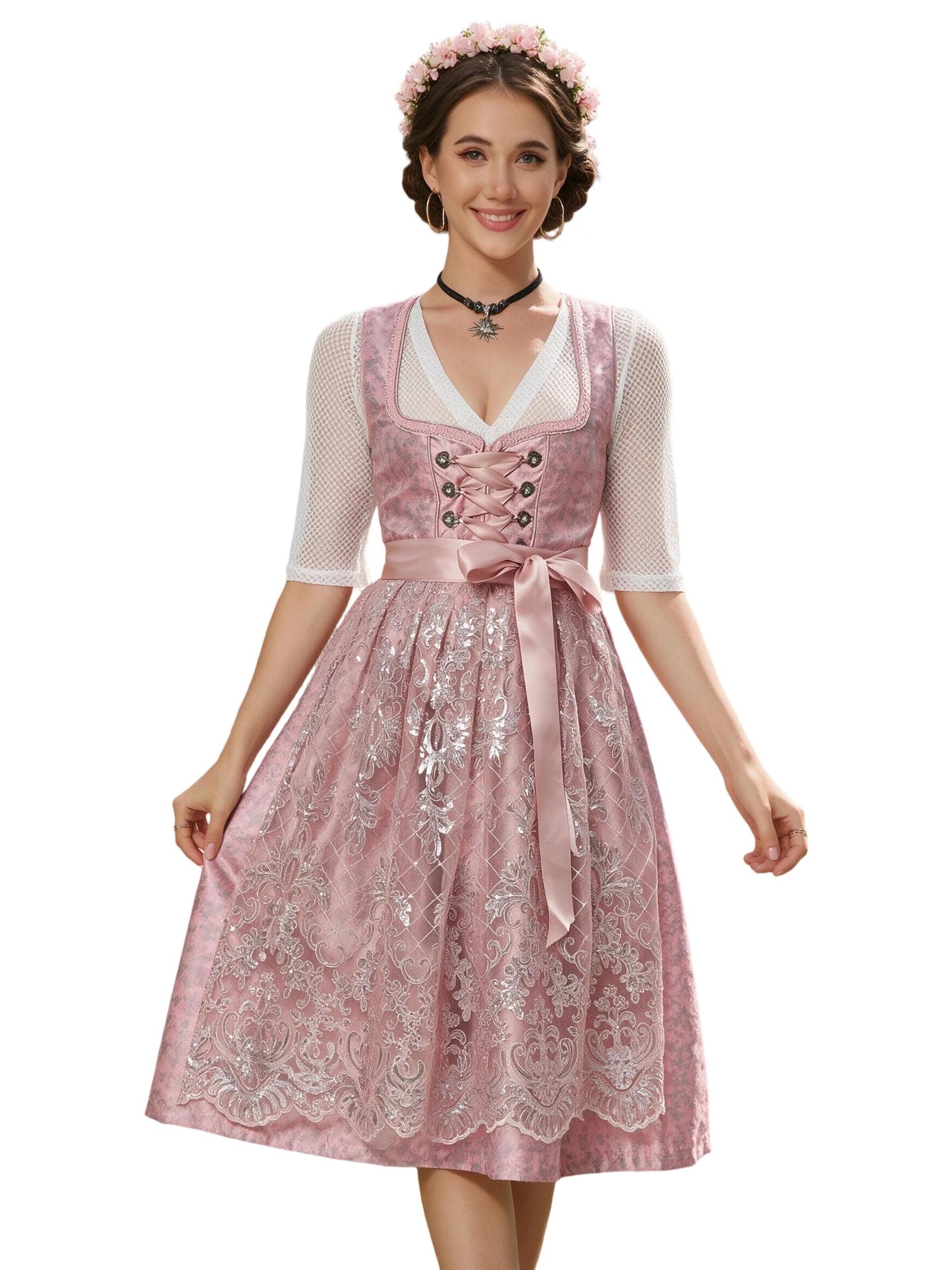 MODIURBAN Dirndl‌‌‌‌‌‌‌‌ in Pink