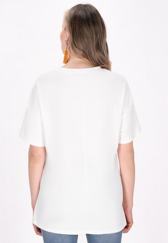 usha FESTIVAL Shirt 'Fashion Look' in Wit
