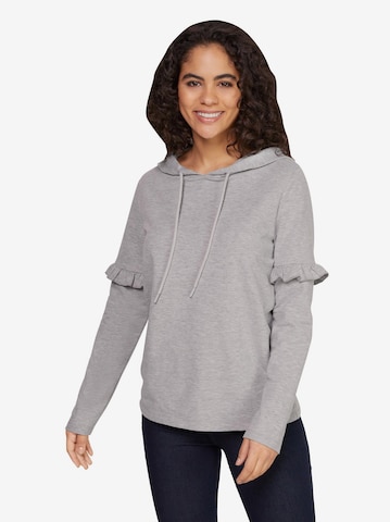 Linea Tesini by heine Sweatshirt in Grey: front