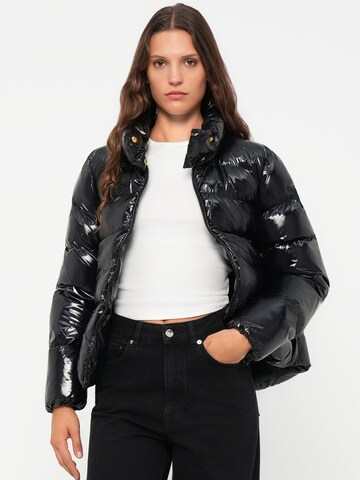 PINKO Téli dzseki 'MIRCO' - fekete: elől