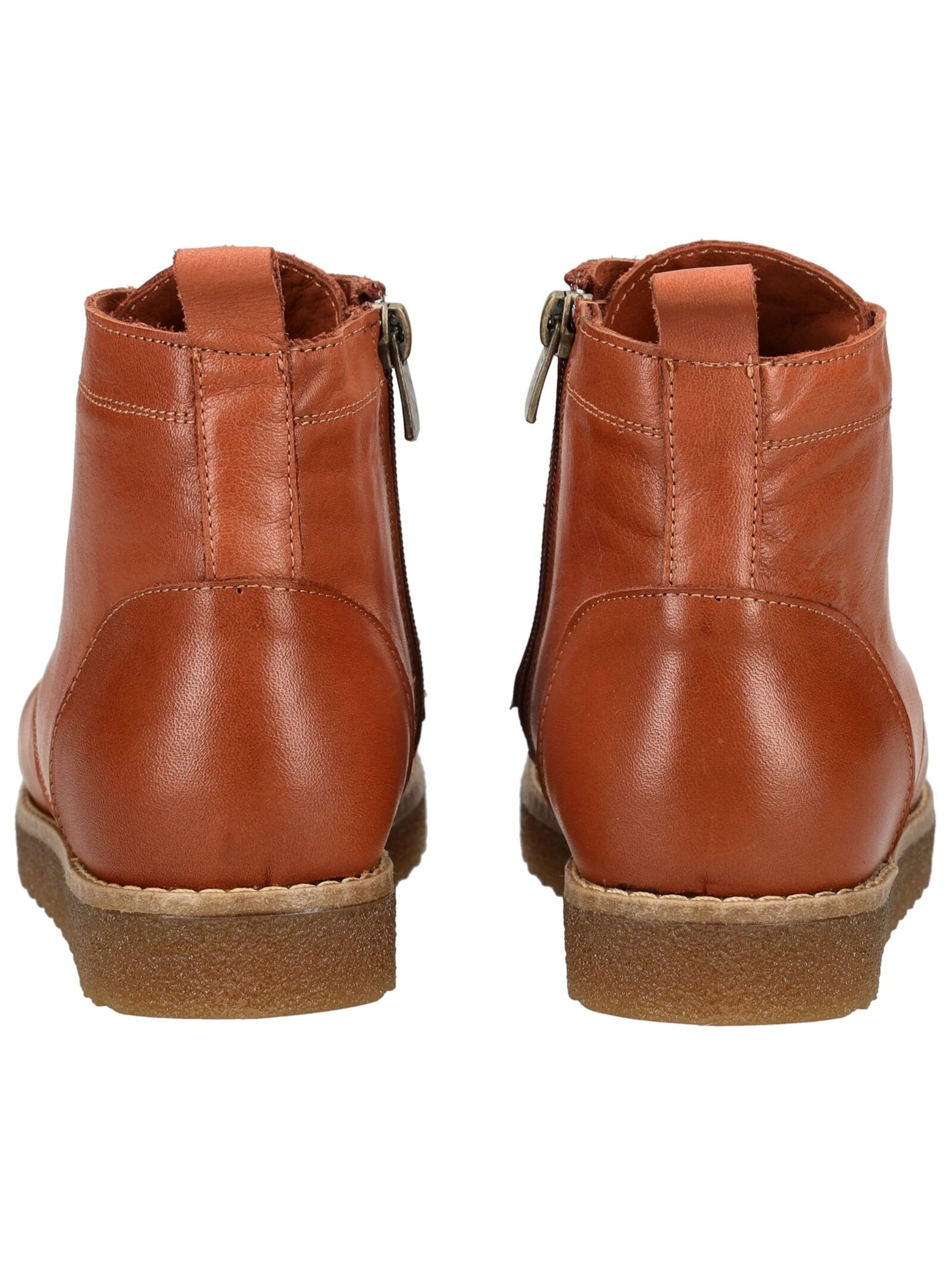ANDREA CONTI Lace-up bootie in Brown