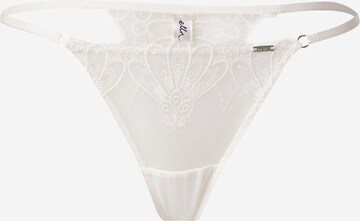 Lindex - Tanga 'Bella' en blanco: frente