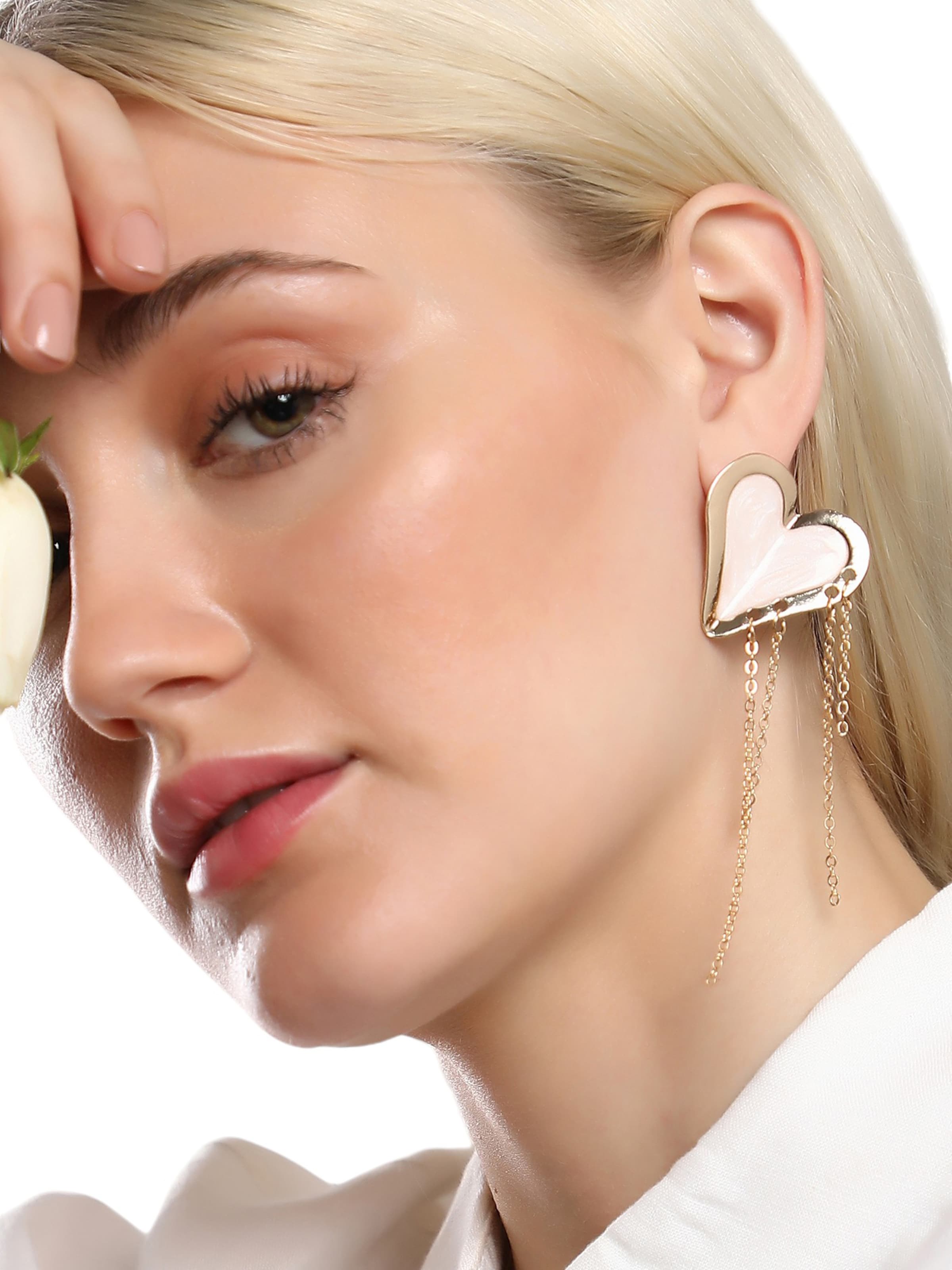 SOHI Серьги 'Oriane' в Золотой