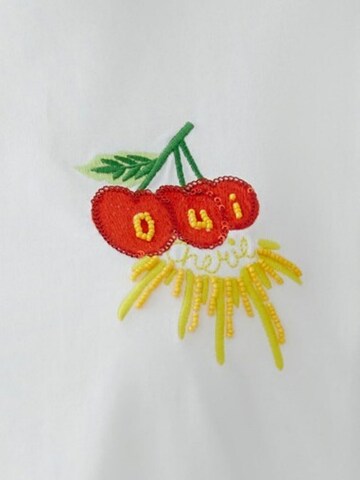 OUI T-Shirt in Weiß
