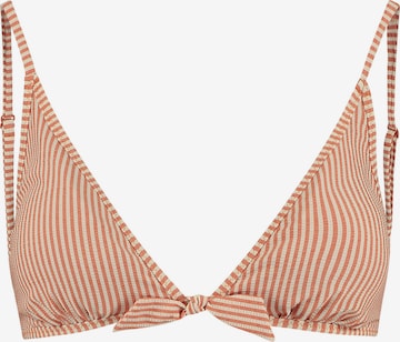 ShiwiTrokutasti Bikini gornji dio 'Ipanema Romy' - bež boja: prednji dio