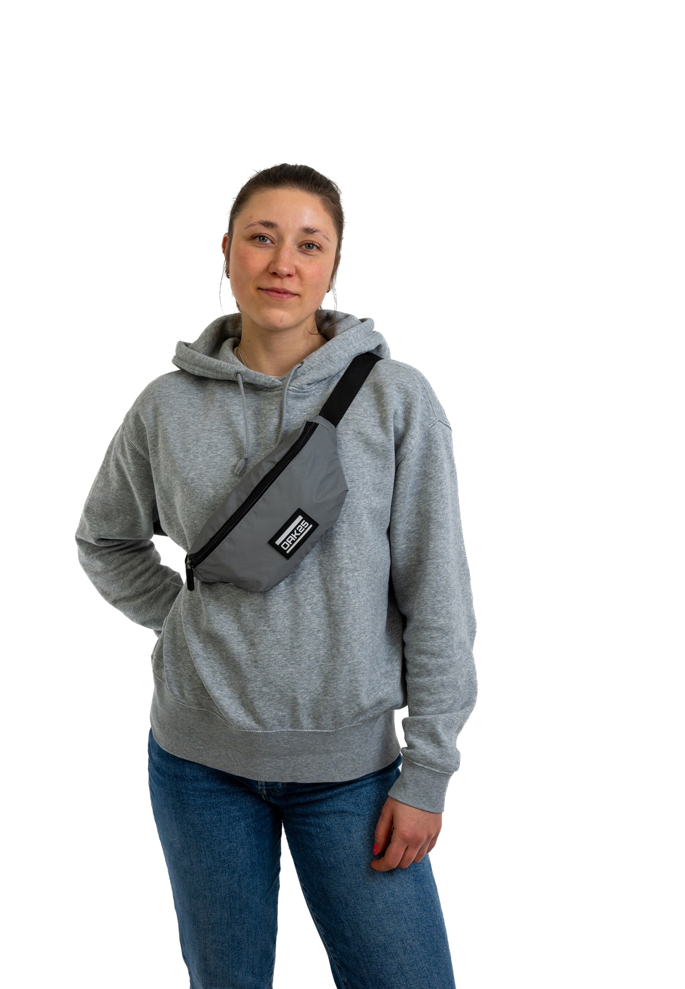 OAK25 Belt bag 'Everyday Sling' in Grey: front