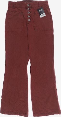 Free People Pants in L in Red: front