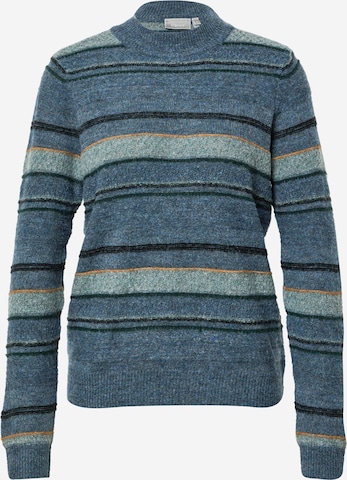 Fransa Sweater 'Emma' in Blue: front