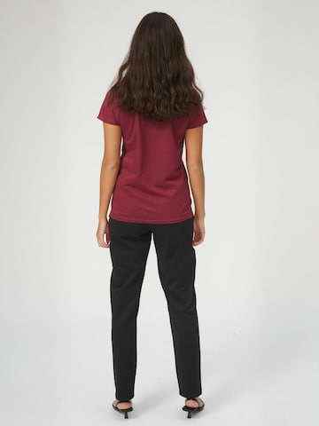 TEESHOPPEN - Top ' Basic ' em vermelho