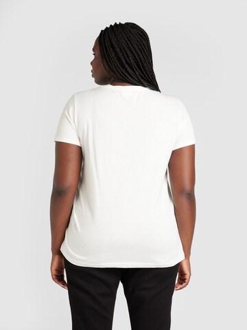 ONLY Carmakoma Shirt 'CARBOOSTERY' in White