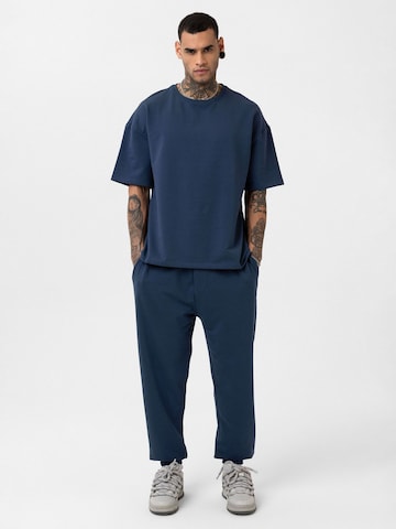 Tenue d'intérieur 'Achraf' Dandalo en bleu : devant