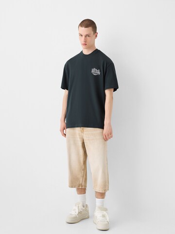 Bershka Shirt in Groen