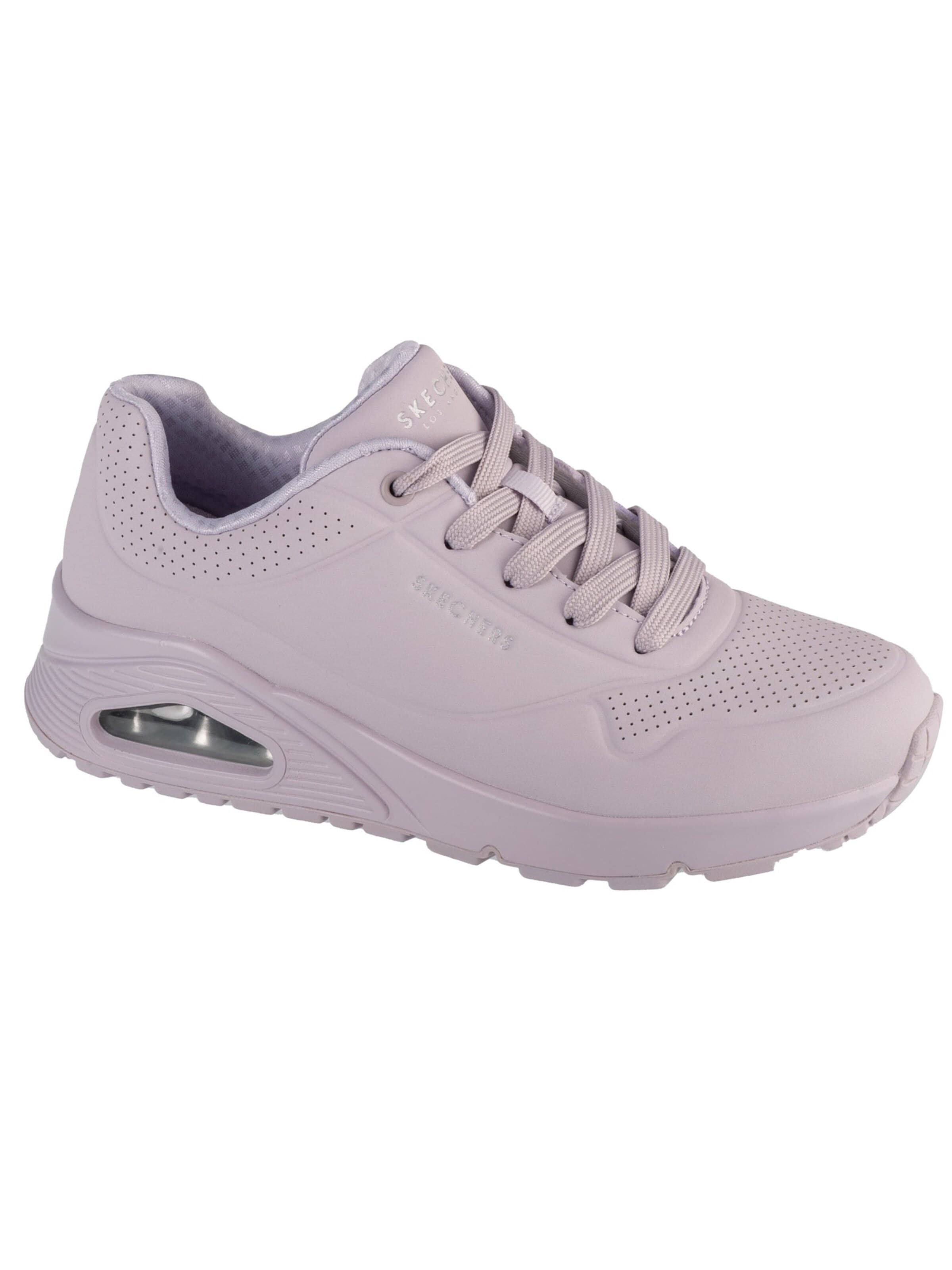 SKECHERS Sneakers laag 'Skechers Uno-Stand on Air' in Lila: voorkant