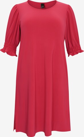 Yoek Dress 'Dolce' in Pink: front