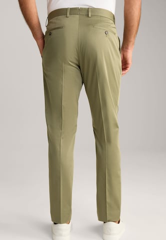 Coupe slim Pantalon à pince JOOP! en vert