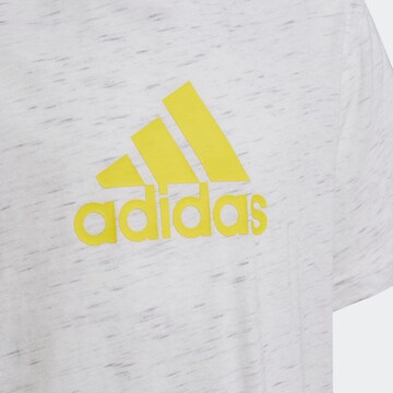 ADIDAS SPORTSWEAR Performance Shirt 'Future Icons Badge Of Sport Sport Logo' in White