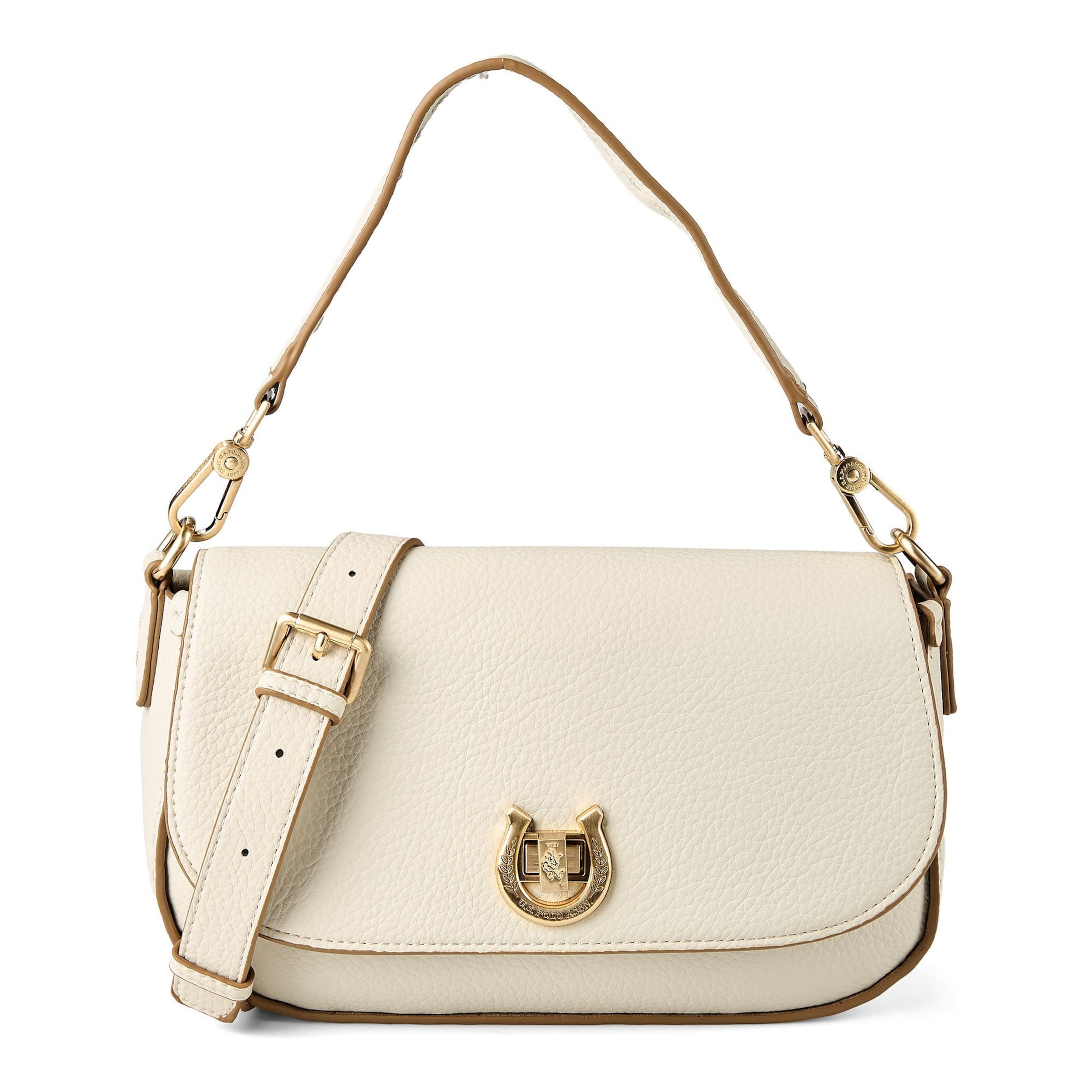 Borsa a mano 'Middleton' di U.S. POLO ASSN. in bianco