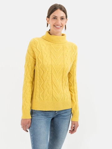 CAMEL ACTIVE Sweater in Yellow: front