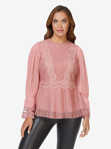 Camicia da donna di heine in rosa: frontale