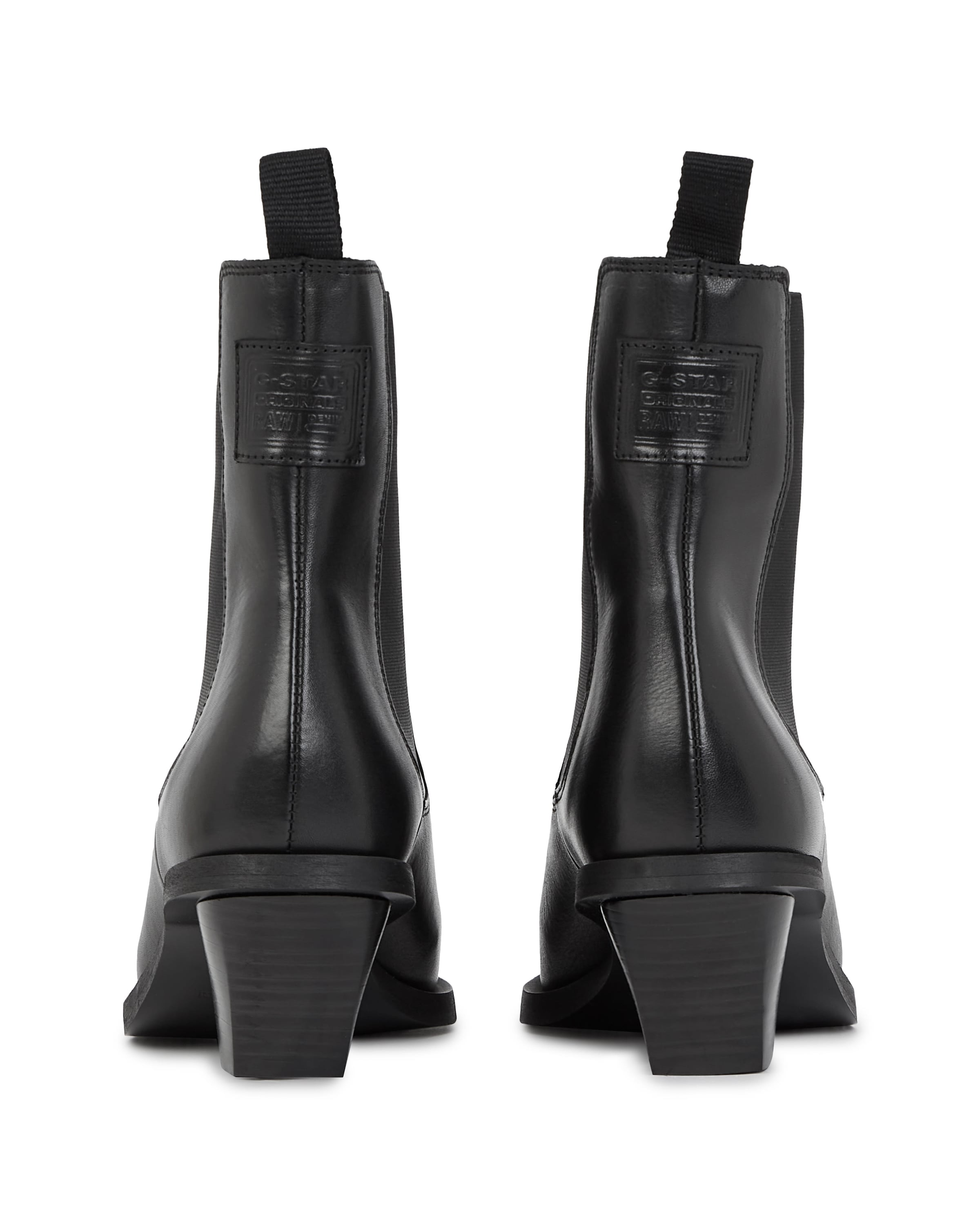 G-STAR Boot - 'Ace II Lea Boots' in Schwarz