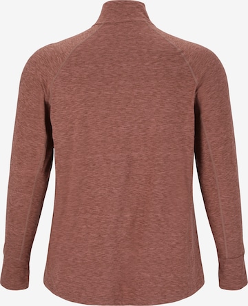 Q by Endurance Performance Shirt 'Fermier' in Brown