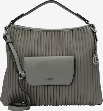 L.CREDI Handbag 'Kiganja' in Grey: front