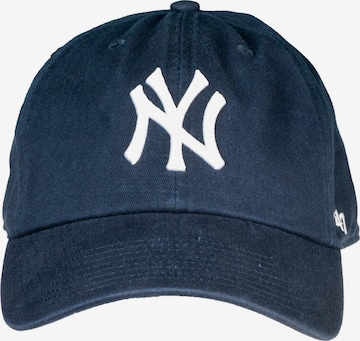 47 Pet '47 Brand New York Yankees MLB Clean Up Cap' in Blauw: voorkant