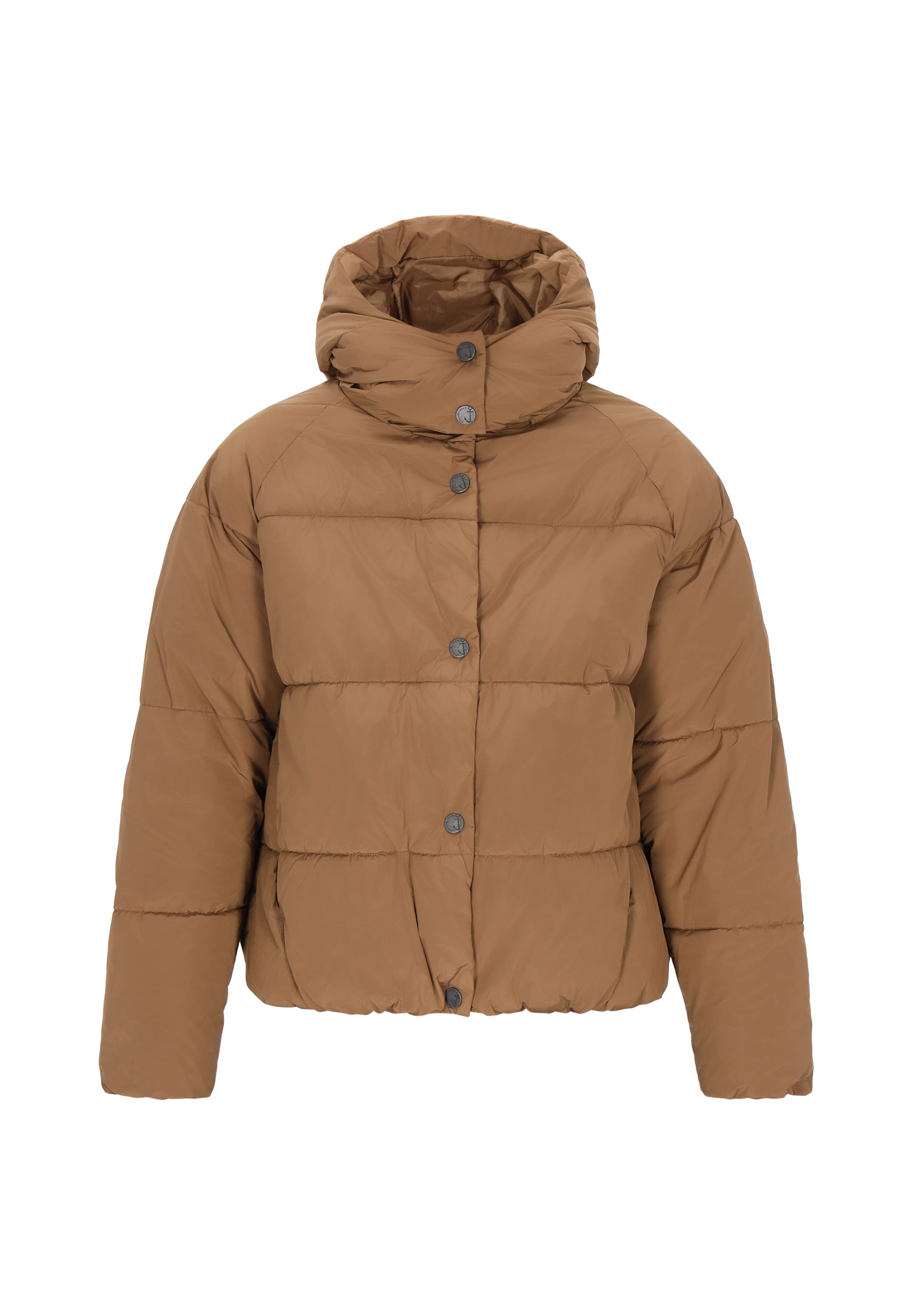 Žieminė striukė iš DreiMaster Maritim, spalva – smėlio, Prekių apžvalga