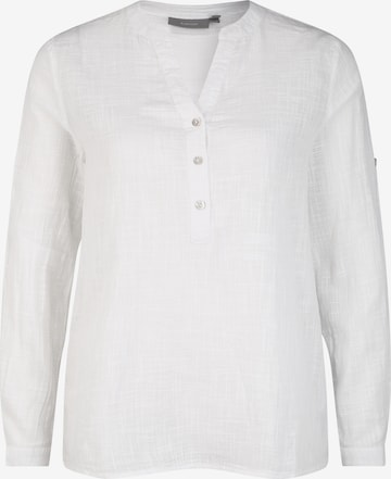 b.young Tunic 'Henri' in White: front