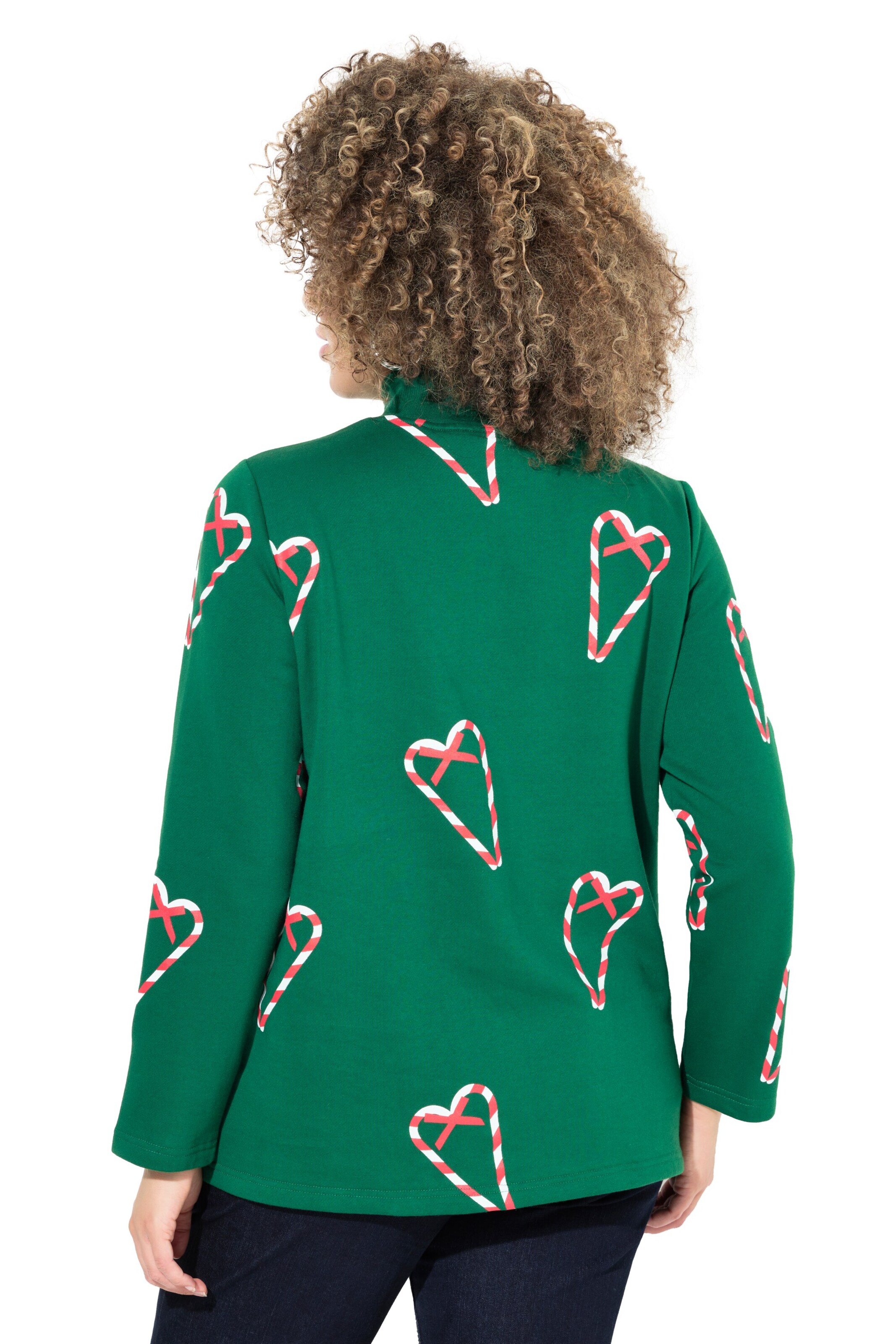 Ulla Popken Pullover in Grün